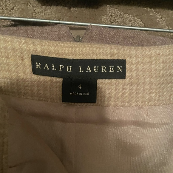 Vintage Ralph Lauren brown wool pencil skirt - Picture 6 of 6